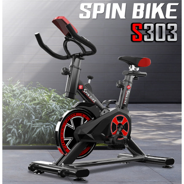 Sepeda Statis Spin Bike Cardio Fitness Black