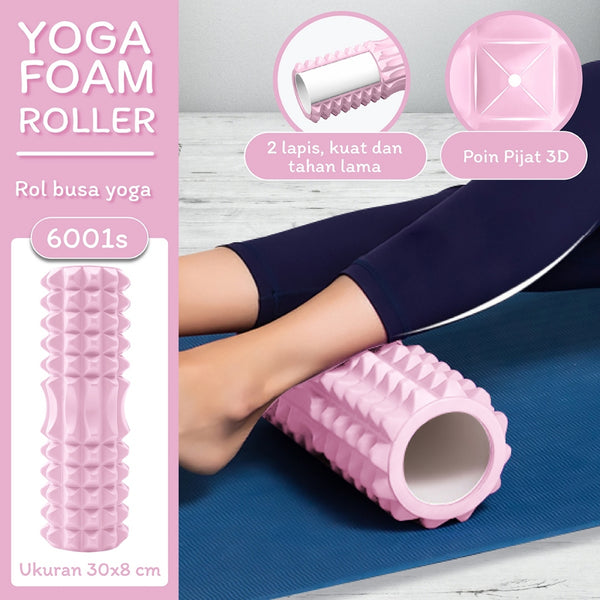 BG SPORT Foam Roller Yoga Alat Olahraga 6001