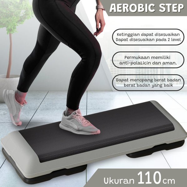 BG SPORT Aerobic Step / Papan Senam Aerobik 110 CM