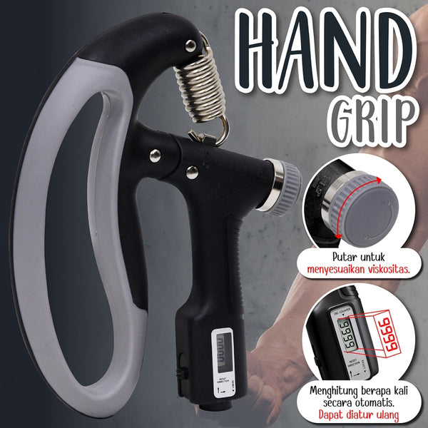 BG Sport Handgrip Fitness Alat  Olahraga Otot Tangan Portable Adjustable Murah