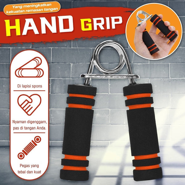 HTD Sport Handgrip 5-100 kg Alat bantu fitness Otot lengan Tangan Portable