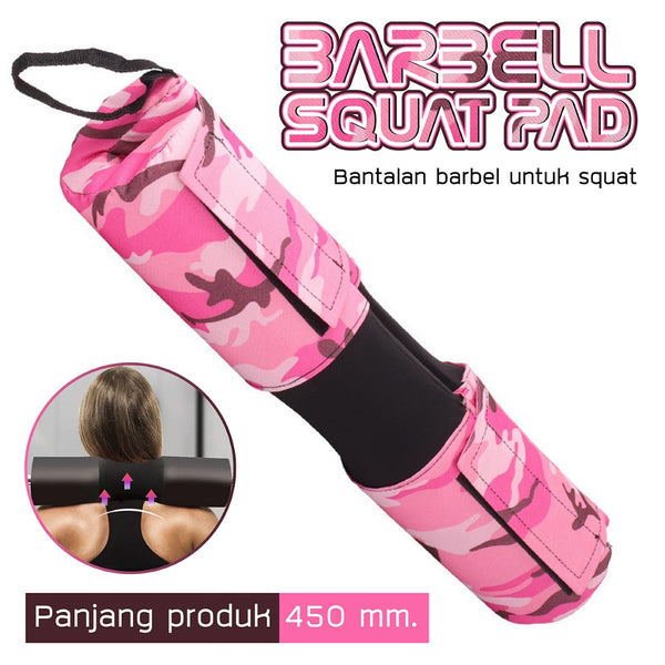 BG SPORT Hip Thrust Foam Pad Barbell Pad Squat Pad Barbell Foam Pelindung Pundak Leher Perlengkapan Angkat Beban