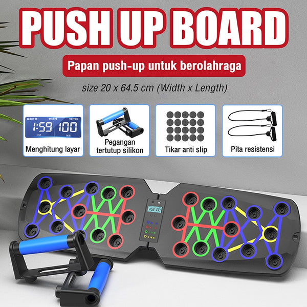 BG SPORT Push Up Board Push Up Stand Alat Fitness Alat Push Up