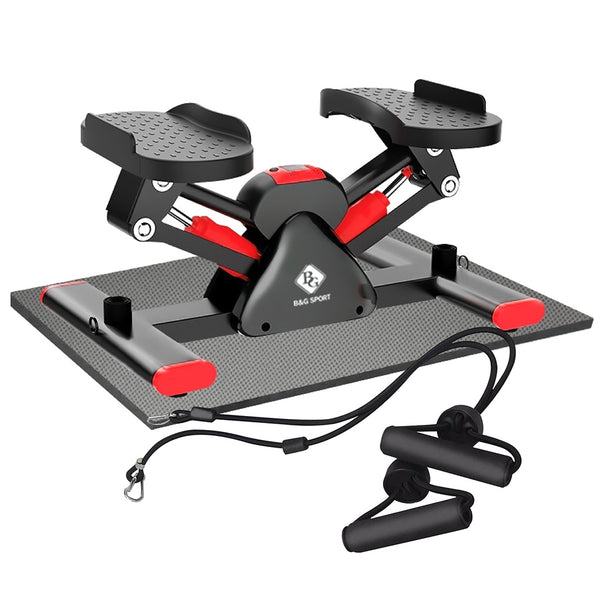 BG SPORT Mini Side Stepper V-shape Stepper Walker Glider Steper Alat Olahraga Pembakar kalori/Lemak